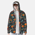 thumbnail image 4 of Haiem Autumn with Pumpkins UPF 50+ Fishing Shirts for Men Long Sleeve UV Sun Protection Hoodie Non-Mask Outdoor Hiking Shirts, 4 of 9