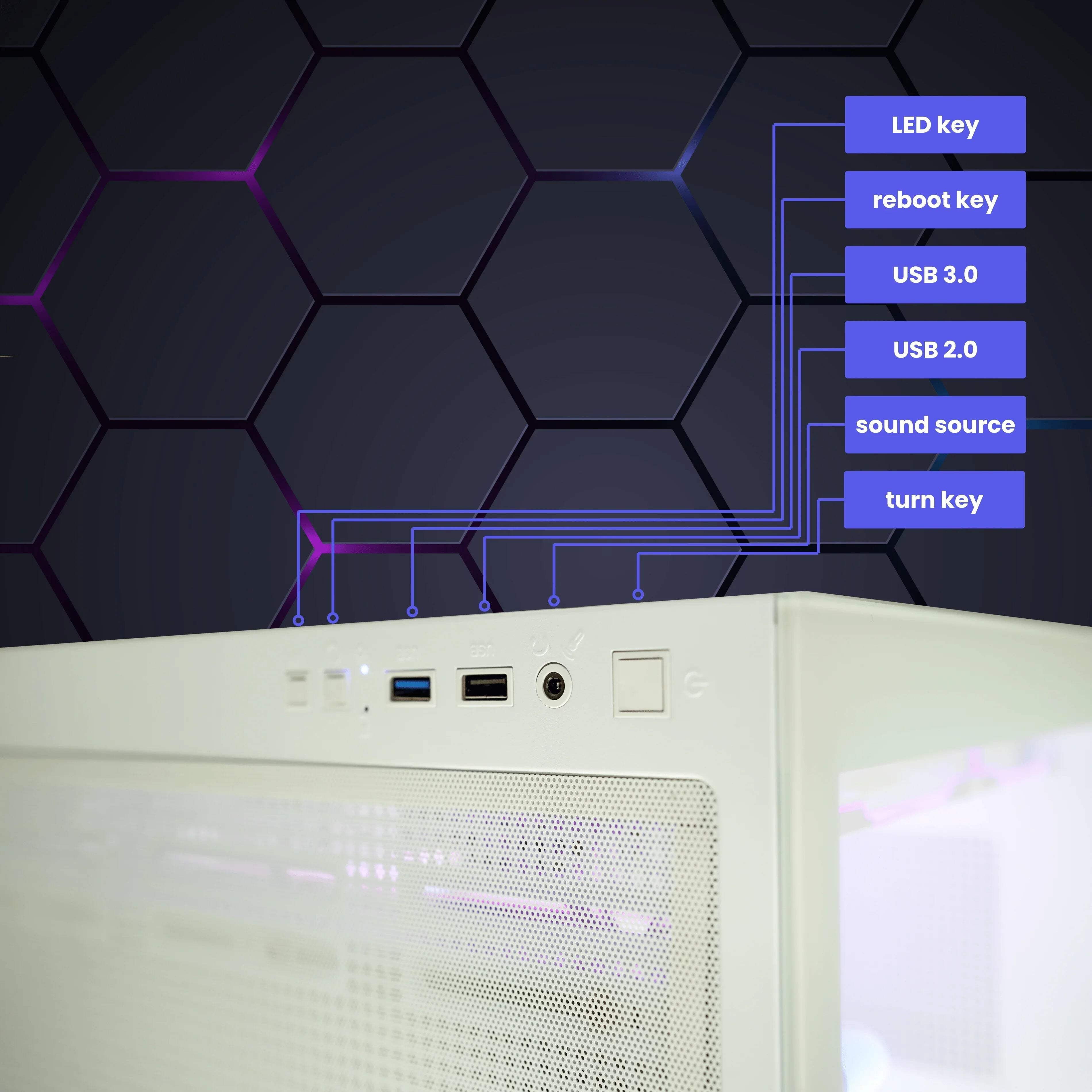 Hyper Cyber Rage Y | Intel Core i9 14900K | NVIDIA GeForce RTX 5070 12GB | Gaming PC
