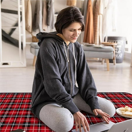 5V Electric Heated Blanket USB Heating Shawl Blanket Electric Knee