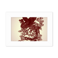 thumbnail image 1 of Chinese Phoenix Bird Animal Portrait Photo Mount Frame Picture Art Painting Desktop 5x7 inch, 1 of 3