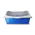 Van Ness Large Framed Cat Pan (Cat Litter Box with Rim)