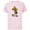 Soft Pink, variant on Disney Mickey Mouse Earth Day Nature Outdoors Pose Fill - Short Sleeve Cotton T-Shirt for Adults - Customized-Black