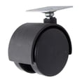 thumbnail image 2 of Rodaja Twin Handy Home Negro Con Placa 20 Kg, 2 of 3