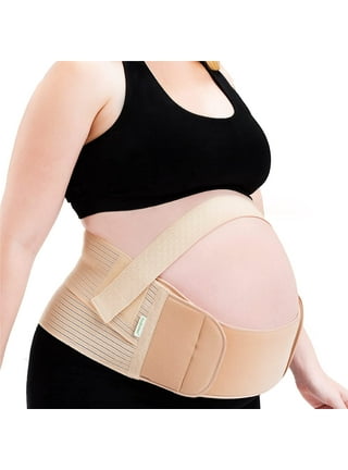 KeaBabies Maternity Belly Band for Pregnancy, Pregnancy Belly Band, Round  Ligament (Classic Ivory) 