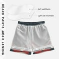 thumbnail image 3 of FORMRS Boys Swim Trunks Quick Dry Mesh Liner Boardshorts Sizes XS-XL, Blue Christmas Santa, 3 of 7