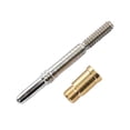 thumbnail image 3 of Billiards Pool Cue Joint Pin Insert Shaft Fittings Repair Supplies, Part Accessory Durable Metal Pool Cue Joint Screws Billiards Accessories for 3 Joint, 3 of 8