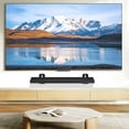 thumbnail image 3 of HEMOTON Soundbar Bracket Audio Stand 9.00X5.00X0.20CM Black, 3 of 6