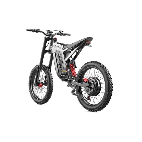 Freego X2 3000W Electric Motorcycle for Adults, Electric Dirt Bike with 60V 30Ah Removable Battery, 50Mph/7Speed Electric Mountain Bicycle