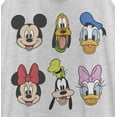 thumbnail image 2 of Women's Mickey & Friends Group Portraits Racerback Tank Top White Heather X Small, 2 of 4
