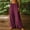 Wine, variant on LEBONYARD Yoga Pants Women,Women's Casual Loose Linen Solid Color Casual Trousers Khaki S