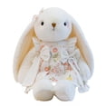 thumbnail image 3 of Bunny Stuffed Animal Doll – 17.72 Inch Rabbit Plush Animal Doll for All Ages, 3 of 11