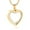 Gold, variant on Transparent Glass Heart Cremation Jewelry for Ashes Urn Necklace Lockets for Human Ashes Pet Ashes Holder