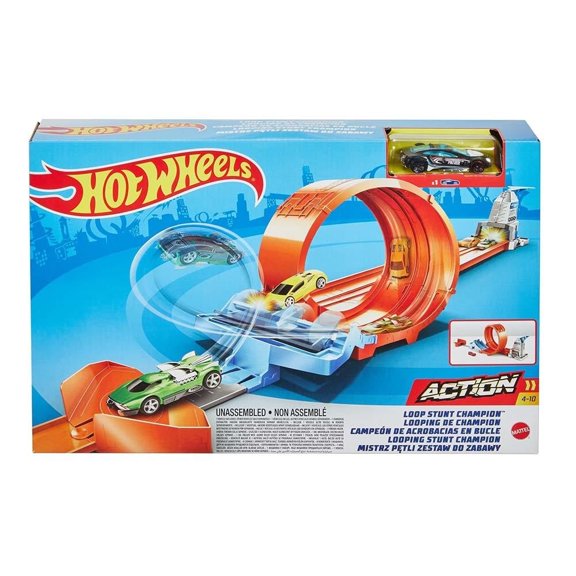 Pista de Juguete Hot Wheels Action Campeonato de Loop