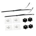 thumbnail image 3 of Correas de seguridad para TV, a prueba de bebés, ajustables, portátiles, para muebles, kit de anclajes de pared para TV, estanterías y televisores de 2 unidades, 3 of 8