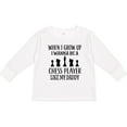 thumbnail image 3 of Inktastic Futre Chess Player Like Daddy Boys or Girls Long Sleeve Toddler T-Shirt, 3 of 5