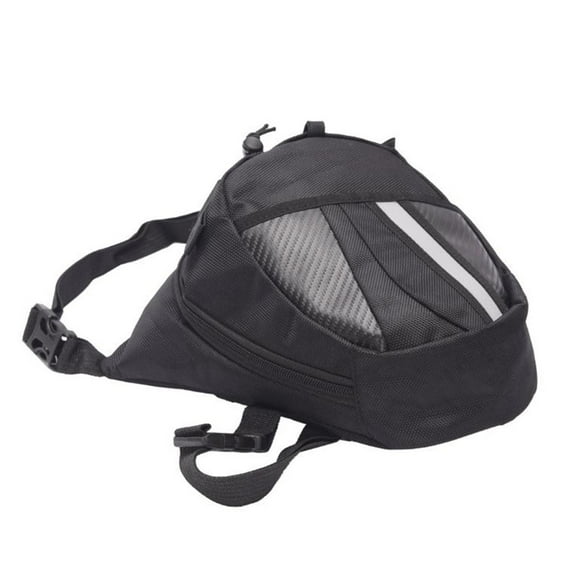 Nylon Motorcycle Waist Pack Thigh Pouch Adjustable Zipper Closure Men Women Drop