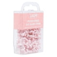 thumbnail image 6 of JAM Paper Push Pins, Baby Pink, 2 Packs of 100, 6 of 6