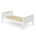 thumbnail image 5 of Camaflexi Twin Size Platform Bed with Drawers - Mission Headboard - White Finish, 5 of 5
