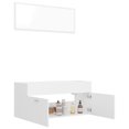 thumbnail image 2 of vidaXL 2 Piece Bathroom Furniture Set White Engineered Wood, 2 of 5