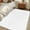 White, variant on White 2.7x5 Area Rugs, Farmhouse Solid White Color Modern Art Non-Skid Rubber Backing Large Rectangle Rugs - Living Room Bedroom Home Office, Indoor Floor Mat Carpets Washable Rug