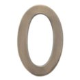 thumbnail image 1 of Solid Cast Brass 5 in. Antique Brass Floating House Number 0, 1 of 1