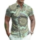 thumbnail image 5 of Camisas de playa de lujo para hombre y mujer, camisas de manga corta con solapa y estampado 3D vintage, ropa de calle, verano 2024, 5 of 5