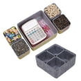thumbnail image 1 of WREESH One-Piece Office Desktop Debris Storage Box 5-Piece Drawer Storage Tray, 1 of 3