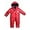 Red, variant on iXtreme Baby Boys Snowsuit - Cozy Fleece-Lined Winter Snowsuit - Baby Pram Bodysuit with Hood