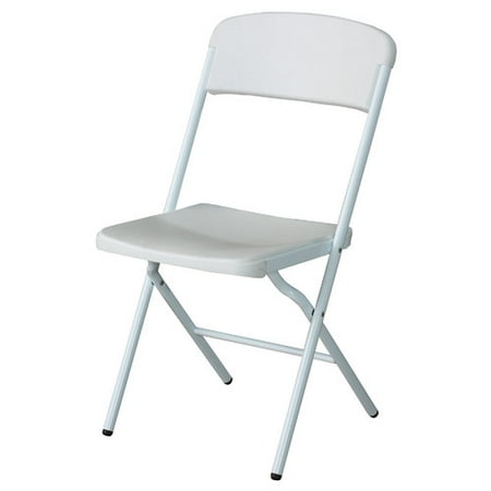 Lifetime Contemporary Essential Plastic Folding Chair Set Of 6