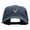 Navy, variant on Mini Buck Embroidered Unstructured Cotton Cap - Black OSFM