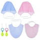 thumbnail image 4 of Funny Cosplay Pacifier Bib Set For Adults Perfect For Party Events Featuring Assorted Color Practical Design 2 Sets, 4 of 5
