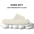 thumbnail image 4 of Zapatillas de baño antideslizantes para hombres y mujeres, chanclas suaves de verano, deslizadores de almohada, plataforma de piscina, zapatos de ducha para I, 4 of 7