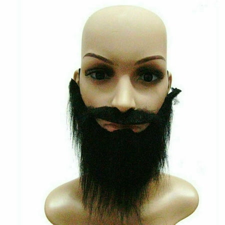 TURNTABLE LAB Fake Beard Mustache Men Stage Function Make Up Props Whiskers
