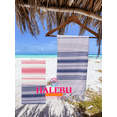 thumbnail image 2 of Blue White Striped Design Beach Towel, 2 of 3