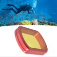 thumbnail image 3 of Camera Lens Diving Filter Underwater Dive Filters Resin Camera Lens Filter for Dji Osmopocket Yellow JSR‑3990‑17, 3 of 4