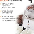 thumbnail image 2 of Sharper Tabletop Indoor Electric S'mores Maker | Smores Kit with 6 Roasting Stics | Flameless Tabletop  | Movie Night Fun with Family and Kids, 2 of 4