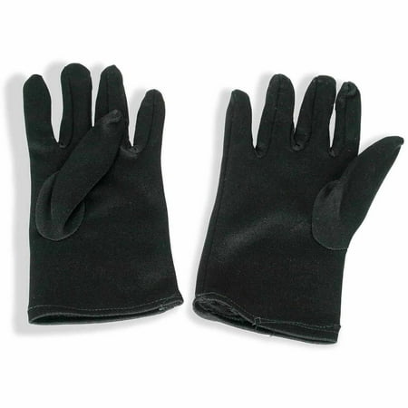 Theatrical Black Gloves Child Halloween Costume Accessory