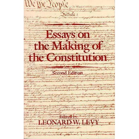 Essays on the constitution