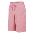 thumbnail image 5 of Long Shorts For Women Loose Fit Everyday Shorts with Drawstring Waist And Easy Pairing for Warm Days Weekend Wear Womens Shorts, 5 of 7