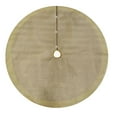 thumbnail image 3 of Kurt Adler 48-Inch Red and Gold Religious Tree Skirt, 3 of 3