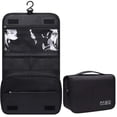 thumbnail image 1 of Neceser de gran capacidad, bolsa de viaje con gancho para hombres y mujeres, bolsa de maquillaje de viaje impermeable, bolsa de almacenamiento de baño, 1 of 5