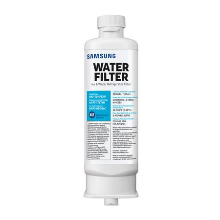 SAMSUNG Genuine HAF-QINS/EXP Refrigerator Water Filter, 6 Months