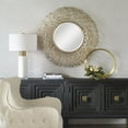 thumbnail image 4 of Uttermost Swirl Round Gold Mirror, 4 of 7