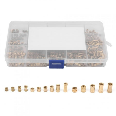 

LAFGUR Insert Nut Great Performance Embedded Nut For Profiled Springs Metal Springs