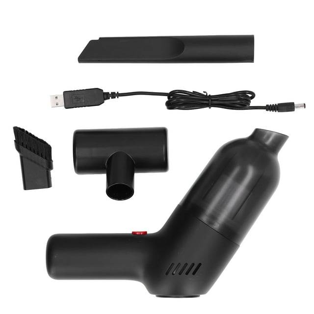 Aspiradora de mano con potente potencia de succión, recargable por USB, eléctrica, inalámbrica, para mascotas y coches.