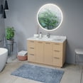thumbnail image 3 of Eva 36x36 Round Perimeter Lighted Mirror with Memory Dimmer and Defogger, 3 of 9