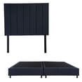 thumbnail image 1 of Box Base Cama King Size + Cabecera Argos Azul, 1 of 7