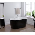 thumbnail image 1 of A&E Bath and Shower NADIA BLACK Bathtub, 1 of 2