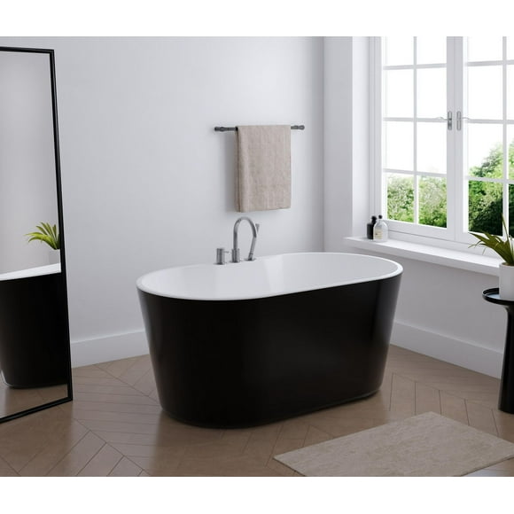 A&E Bath and Shower NADIA BLACK Bathtub