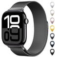 thumbnail image 1 of Correa de reloj OULUOQI de malla de acero inoxidable Apple 38-49 mm, 1 of 8